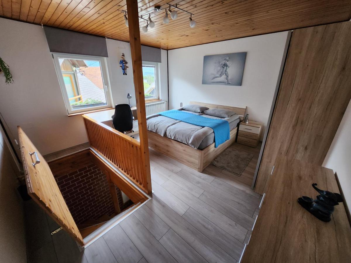 Apartma Cik Bovec Esterno foto