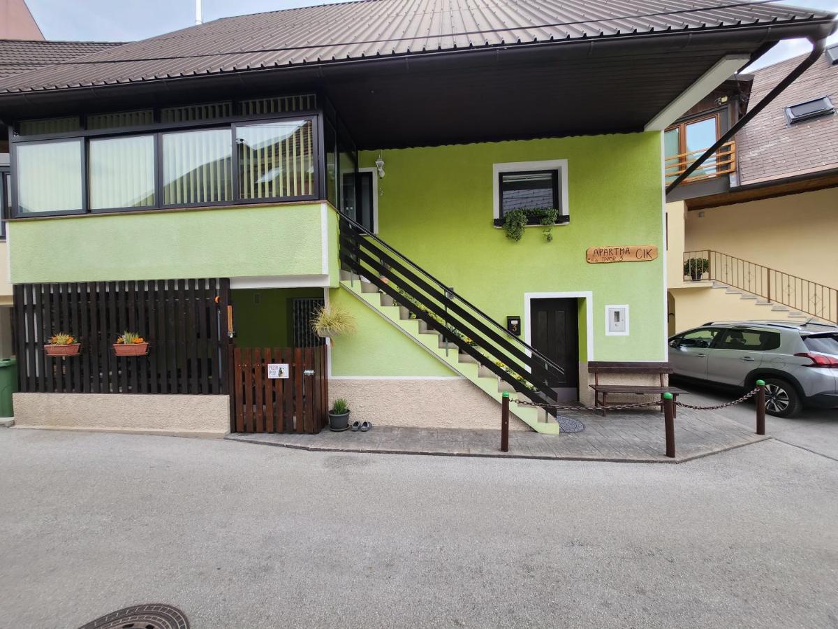 Apartma Cik Bovec Esterno foto